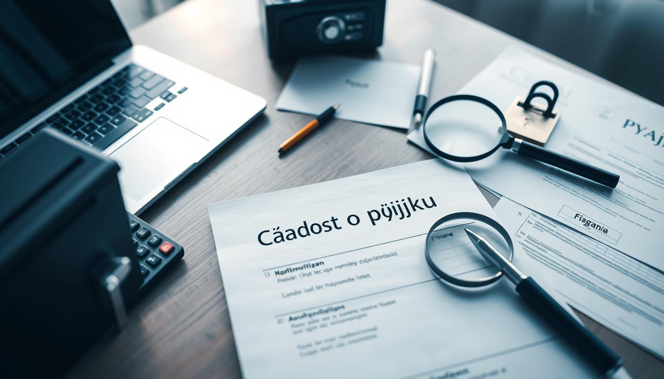 žádost o půjčku